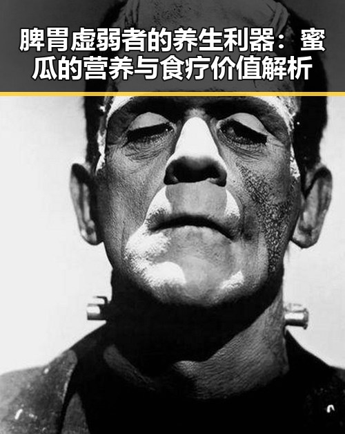 脾胃虚弱者的养生利器：蜜瓜的营养与食疗价值解析