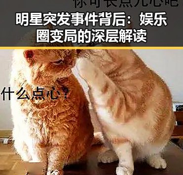 明星突发事件背后:娱乐圈变局的深层解读