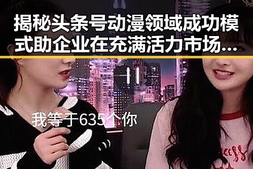 揭秘头条号动漫领域成功模式助企业在充满活力市场中突围 兼谈明星张庭的公众形象变化